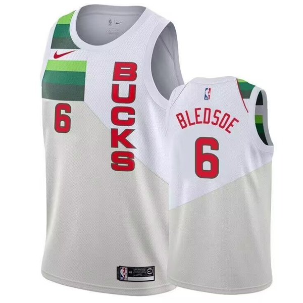 Men's Milwaukee Bucks Active Player Custom White 2018-19 Earned Stitched Basketball Jersey Men's Milwaukee Bucks Active Player Custom White 2018-19 Earned Stitched Basketball Jersey